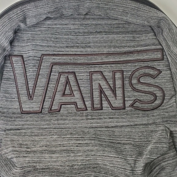 Vans Backpack Heather Gray Casual School Book Bag Travel Daypack - Picture 1 of 13